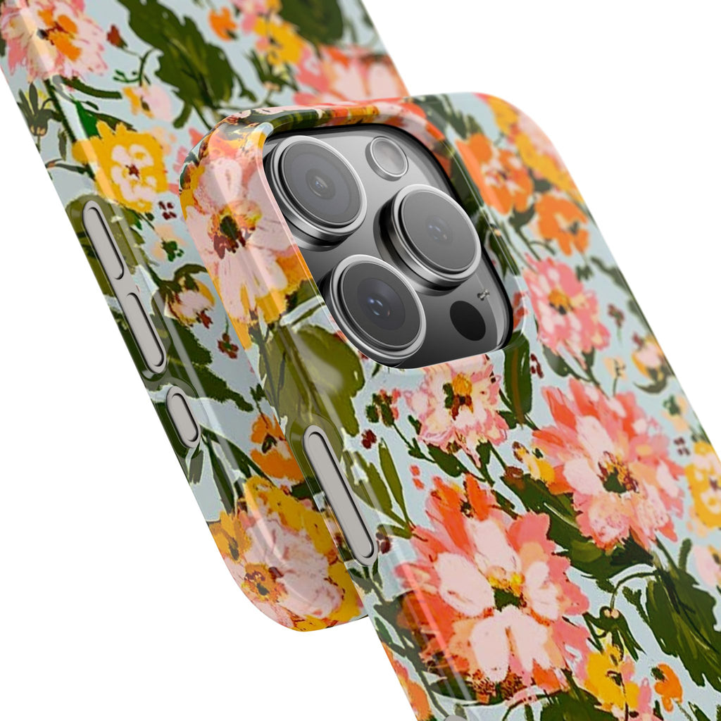 Pink & Orange Blossom Garden Case