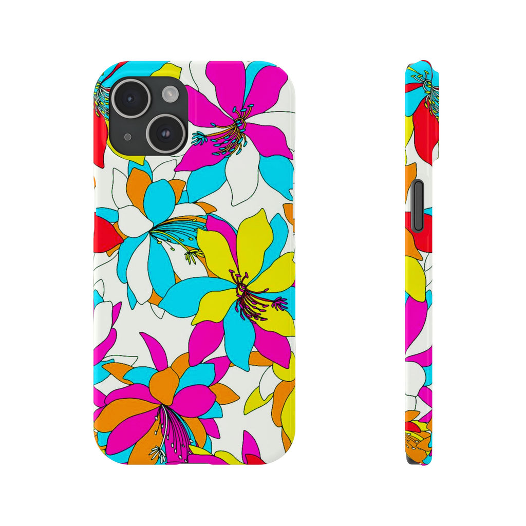 Layered Magenta Floral Case