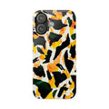 Yellow Green Abstract Case