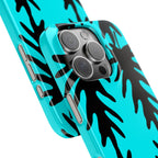 Black Thorn on Blue Case