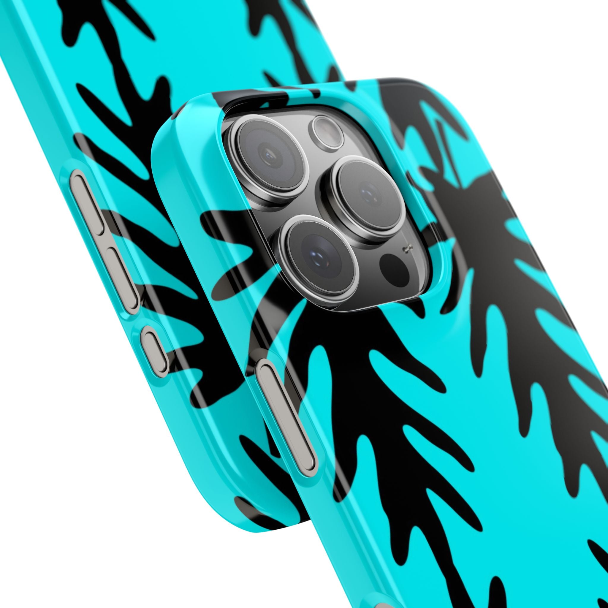 Black Thorn on Blue Case