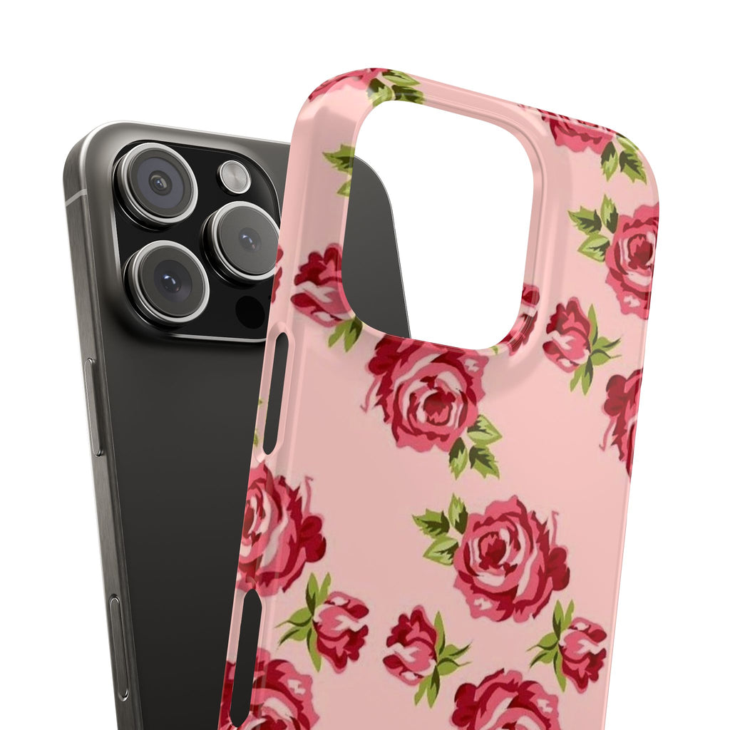 Pink Rose on a Pink Case