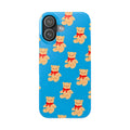Teddy Bear on Blue Case