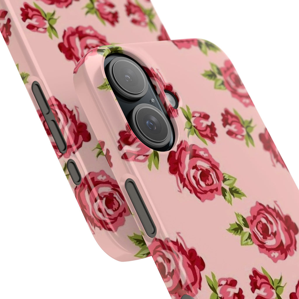 Pink Rose on a Pink Case