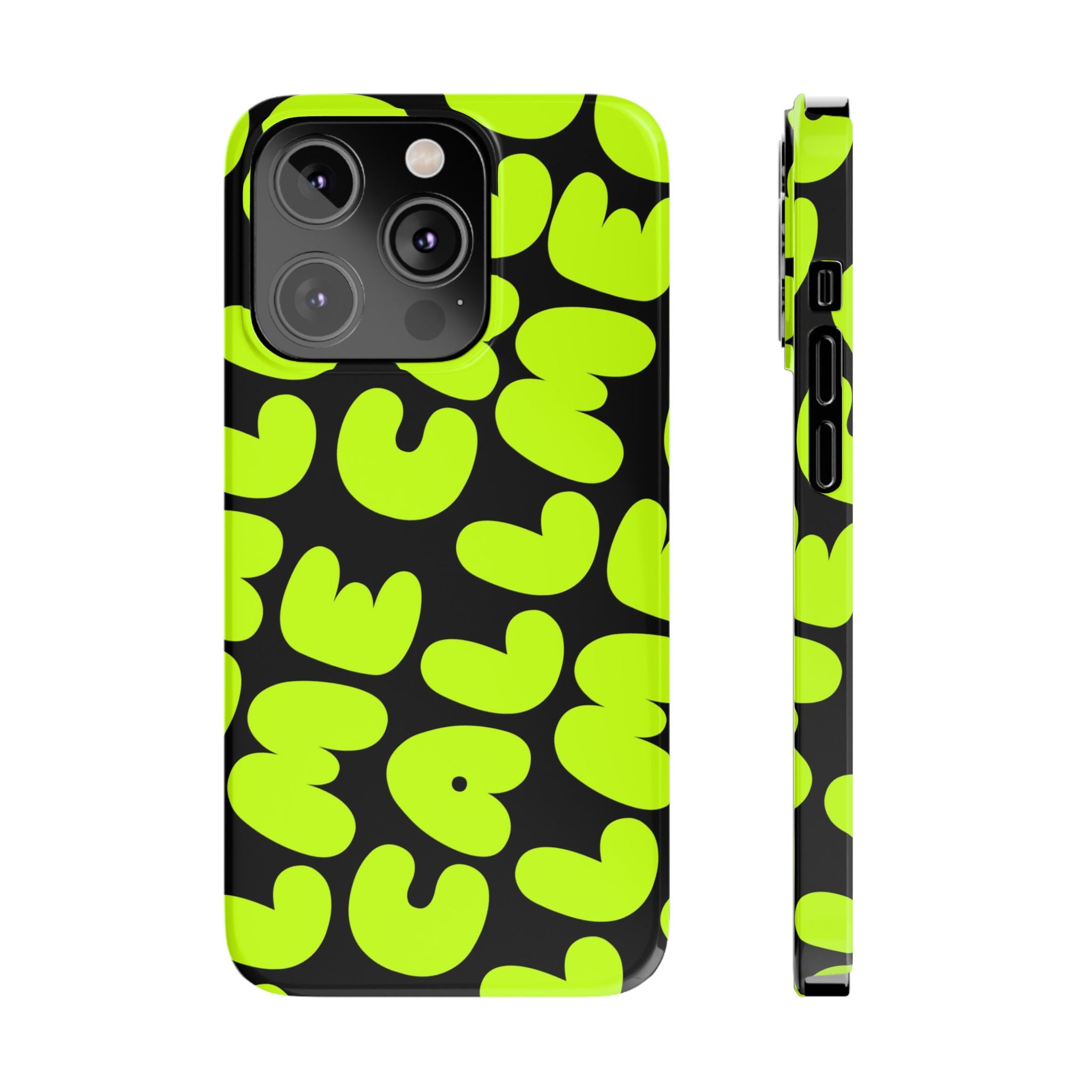 Call Me Neon Green Case