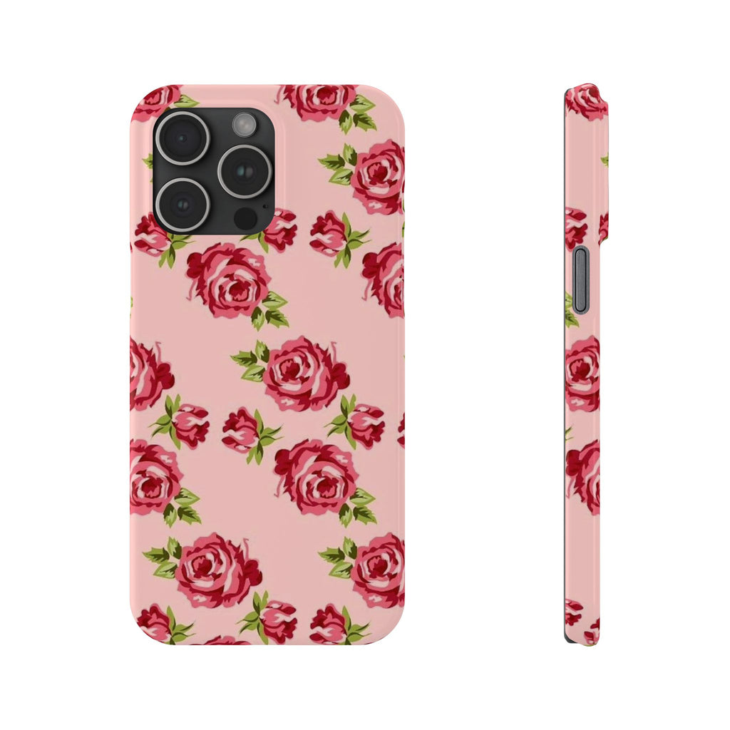 Pink Rose on a Pink Case