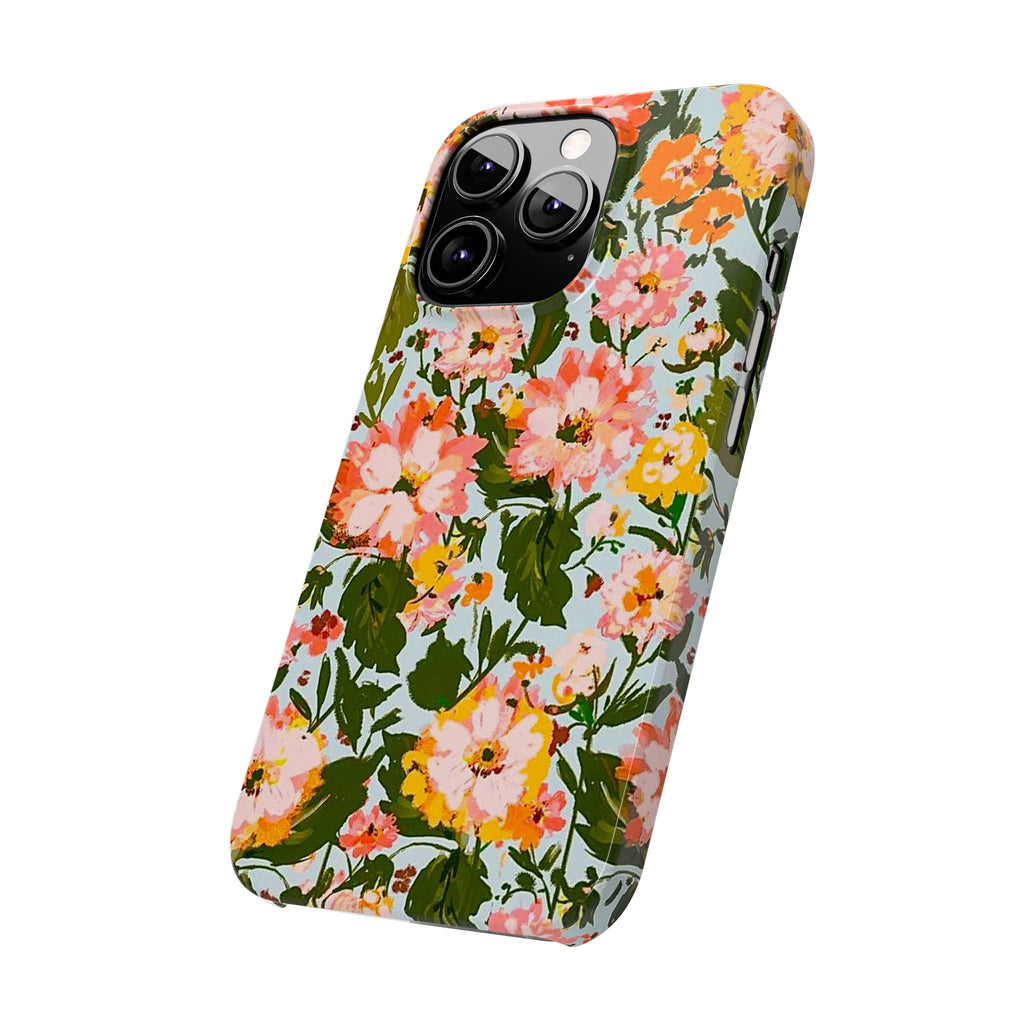 Pink & Orange Blossom Garden Case