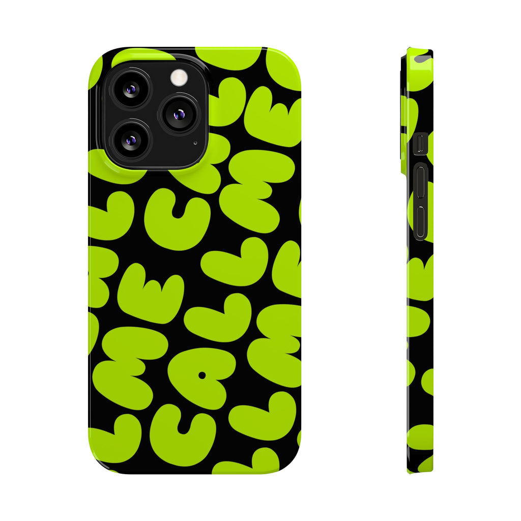 Call Me Neon Green Case