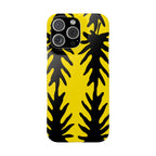 Black Thorn on Yellow Case