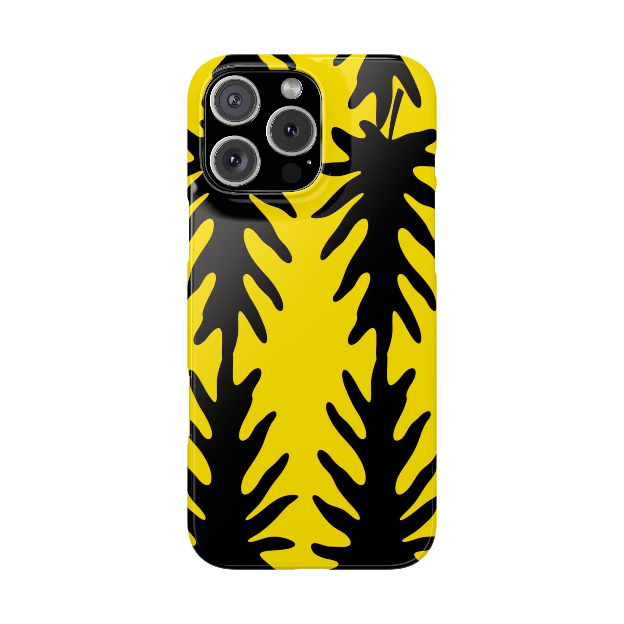 Black Thorn on Yellow Case