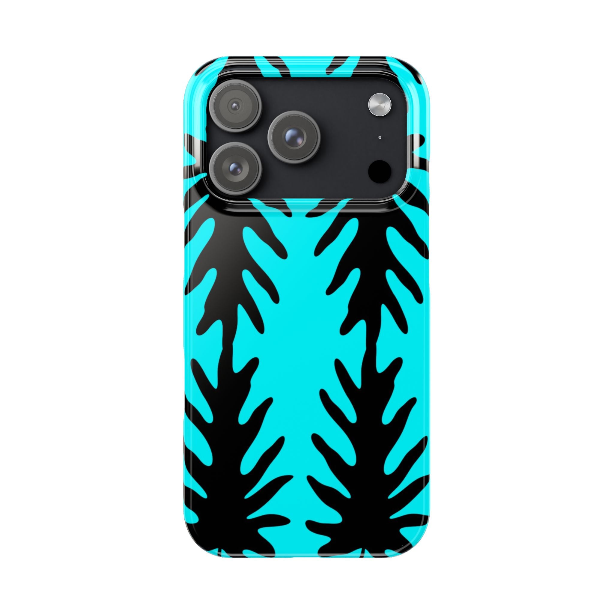 Black Thorn on Blue Case