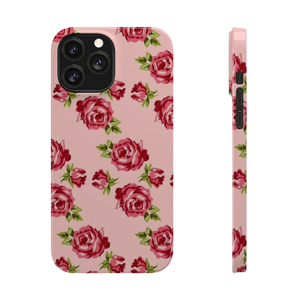 Pink Rose on a Pink Case