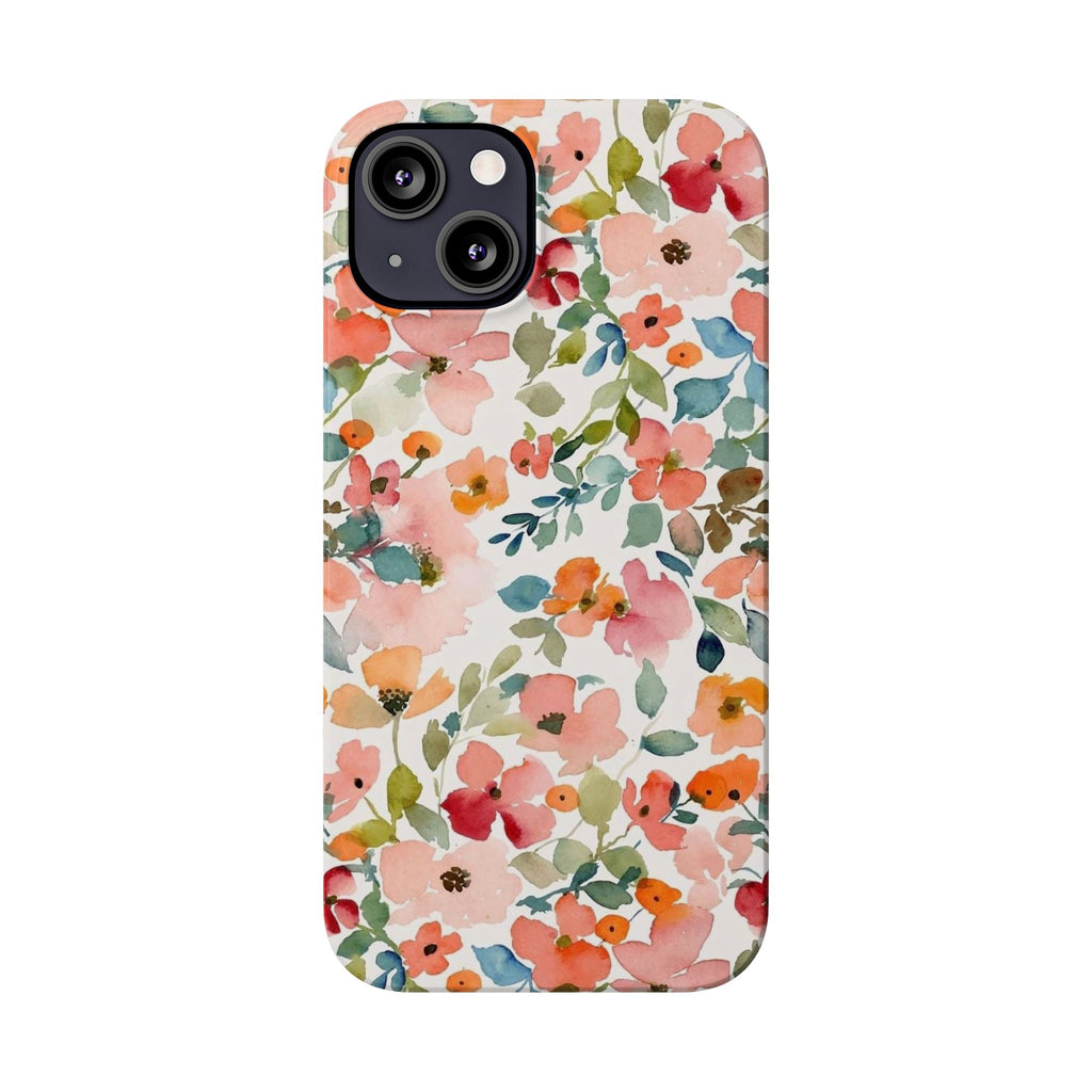 Pink & Coral Botanical Case