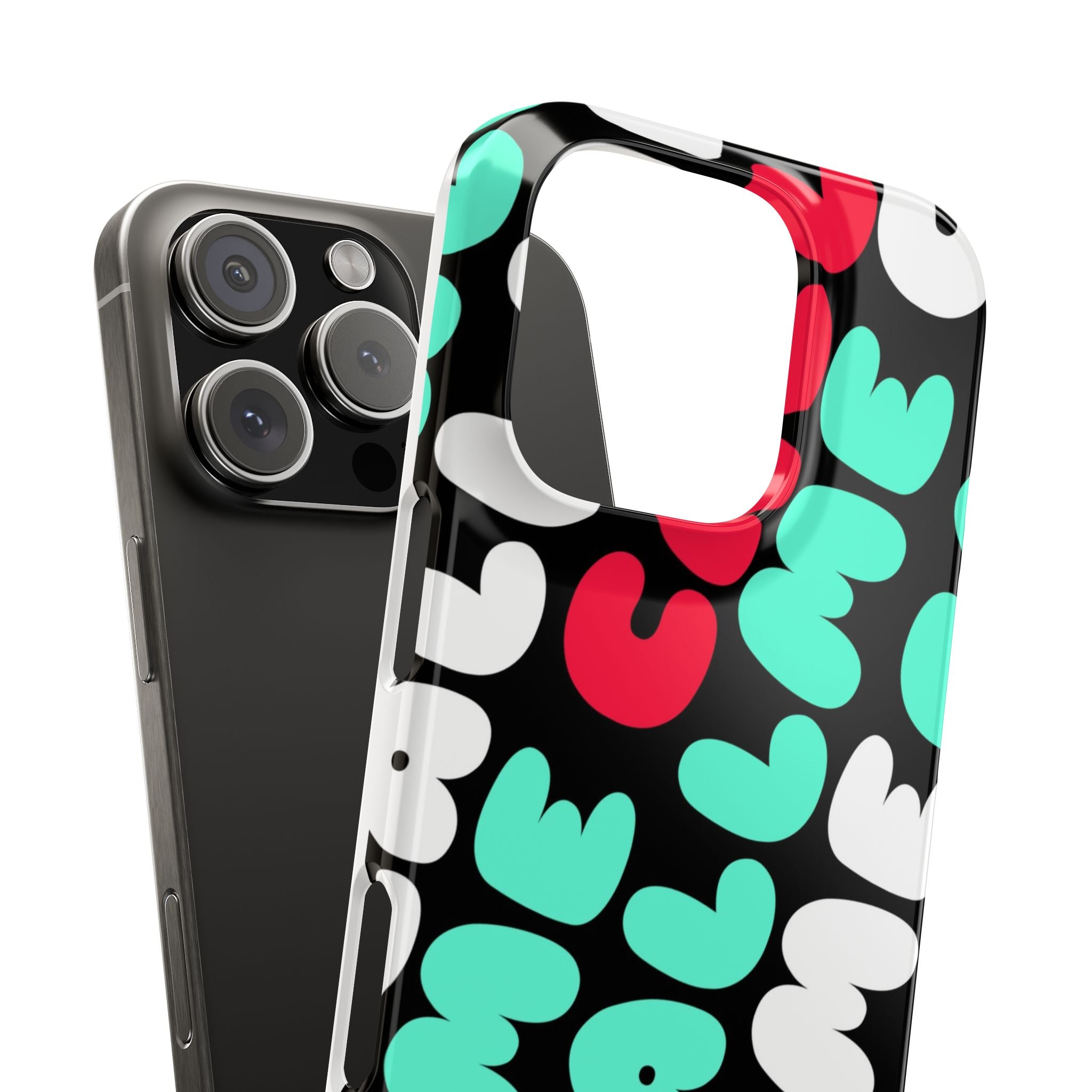 Call Me Turquoise mixed Bold Bubble Text
