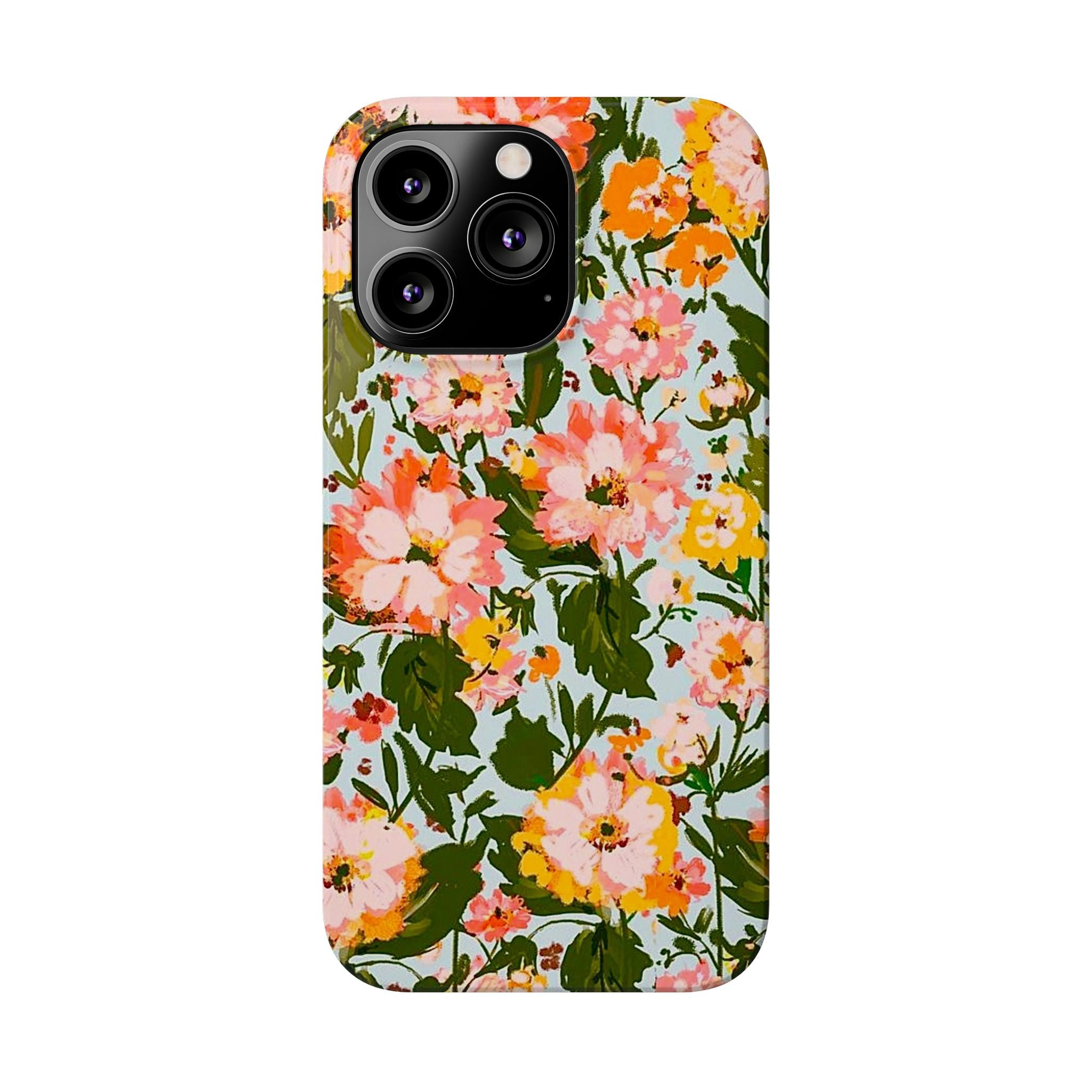 Pink & Orange Blossom Garden Case