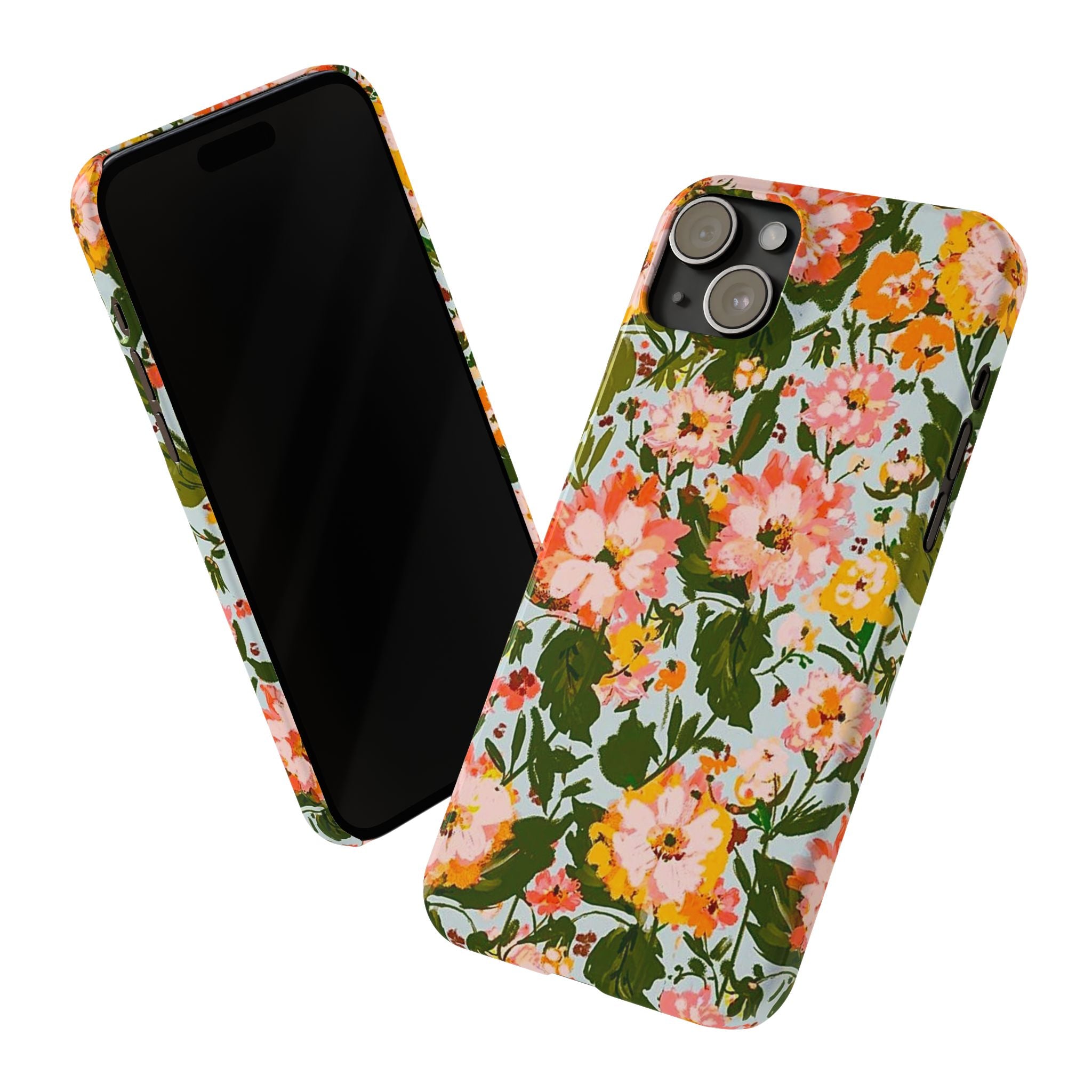 Pink & Orange Blossom Garden Case