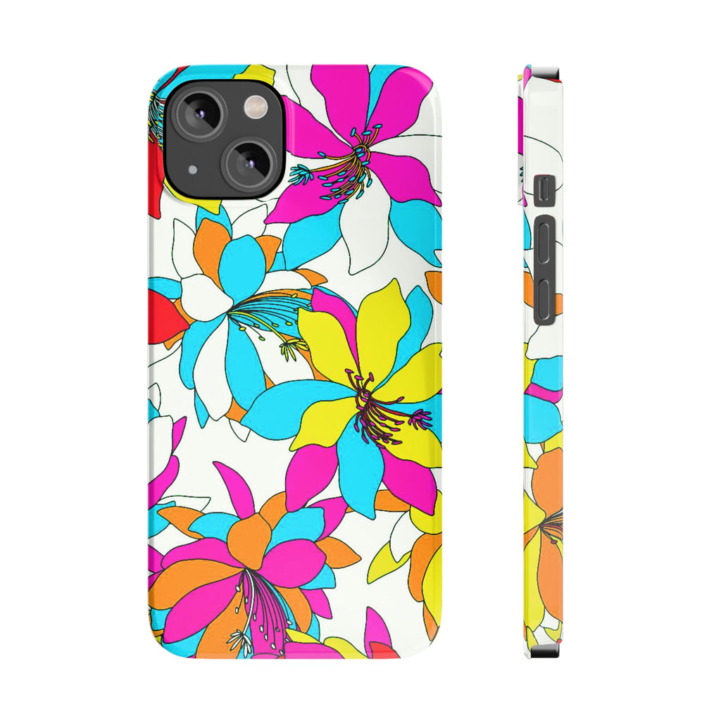 Layered Magenta Floral Case