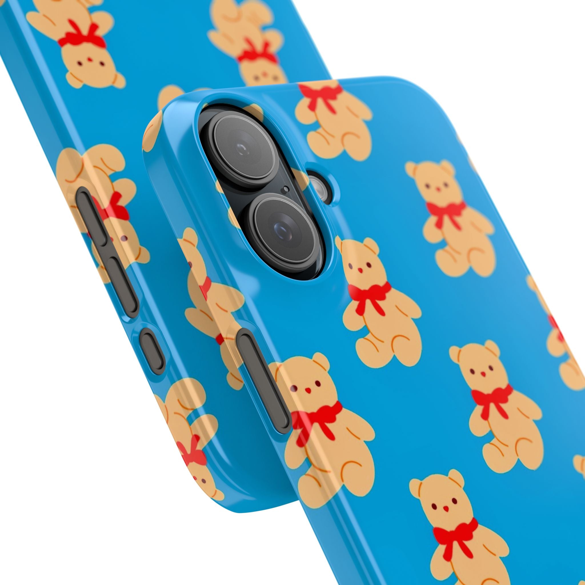 Teddy Bear on Blue Case