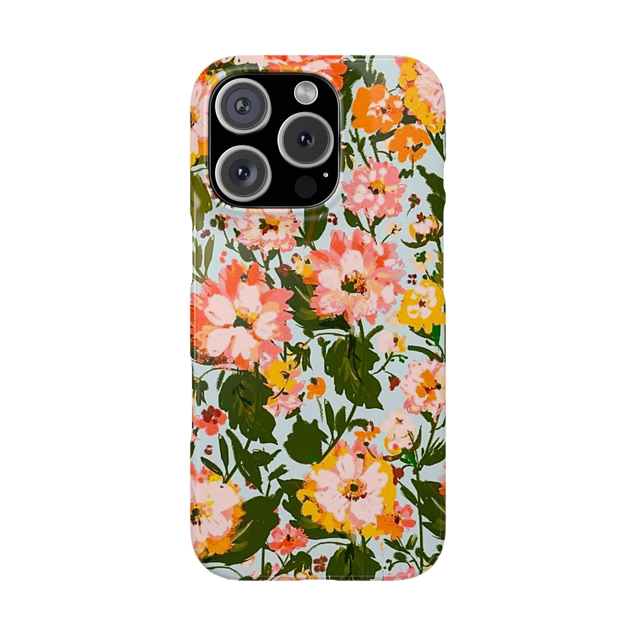 Pink & Orange Blossom Garden Case
