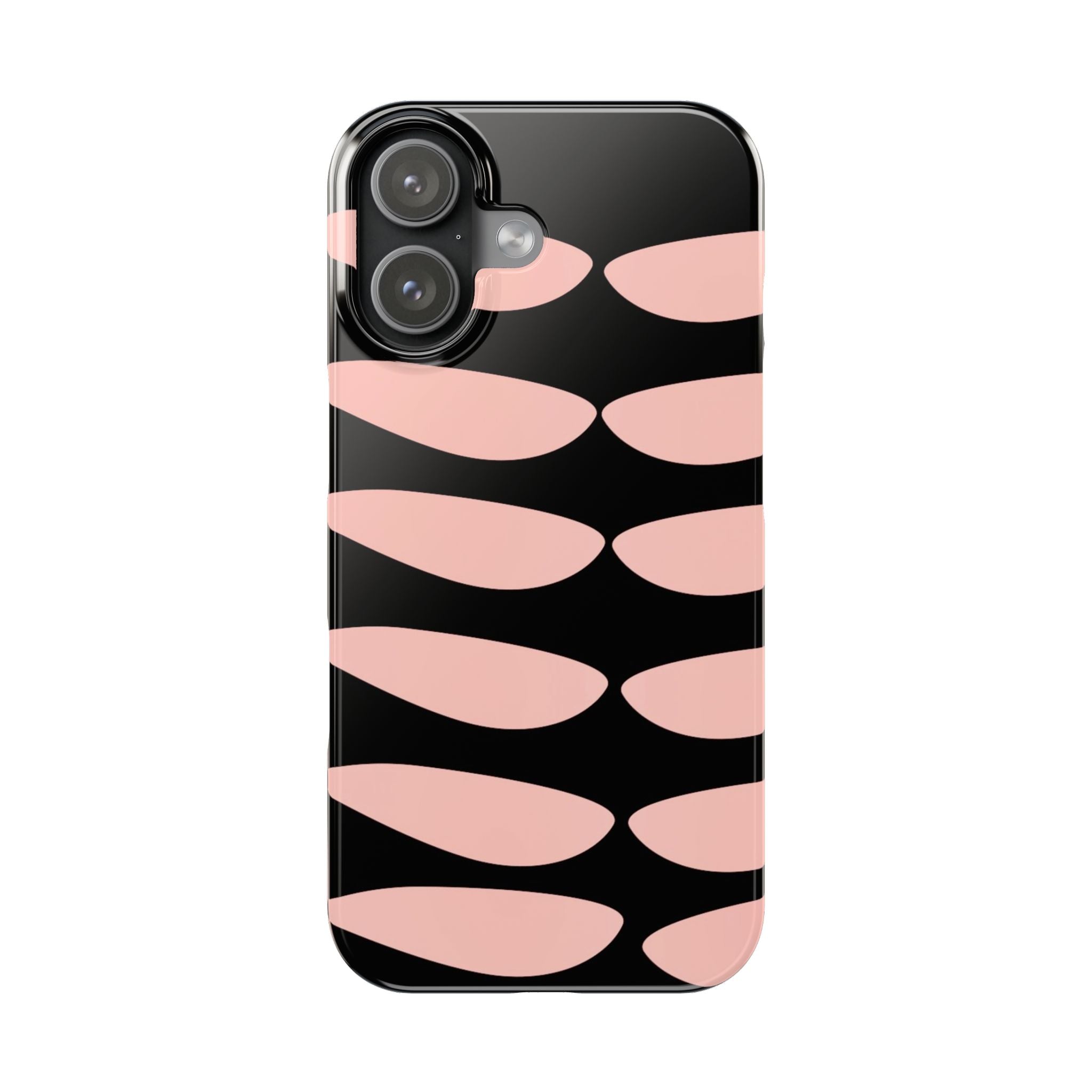 Pink Wave Abstract Case