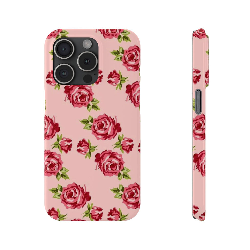 Pink Rose on a Pink Case