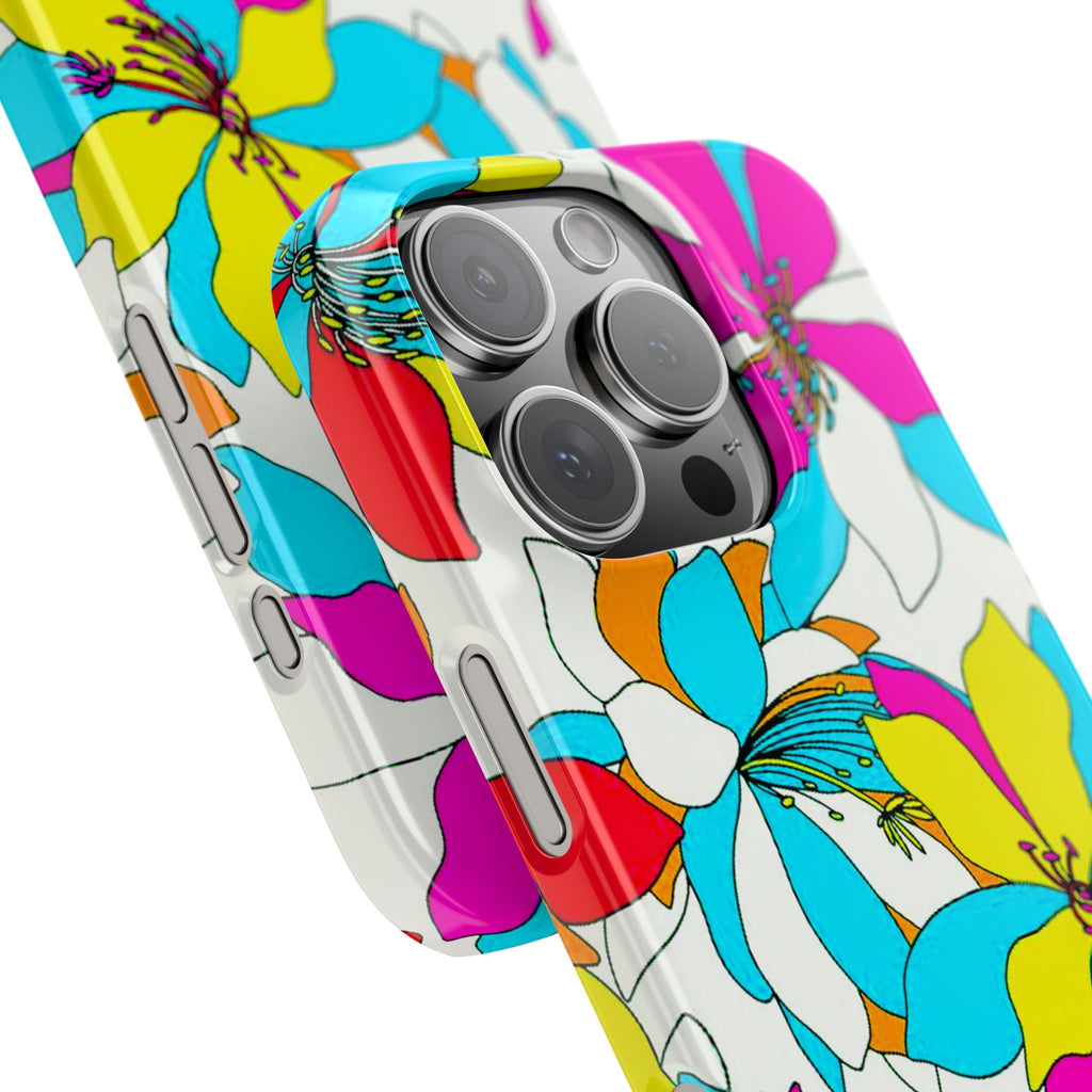 Layered Magenta Floral Case