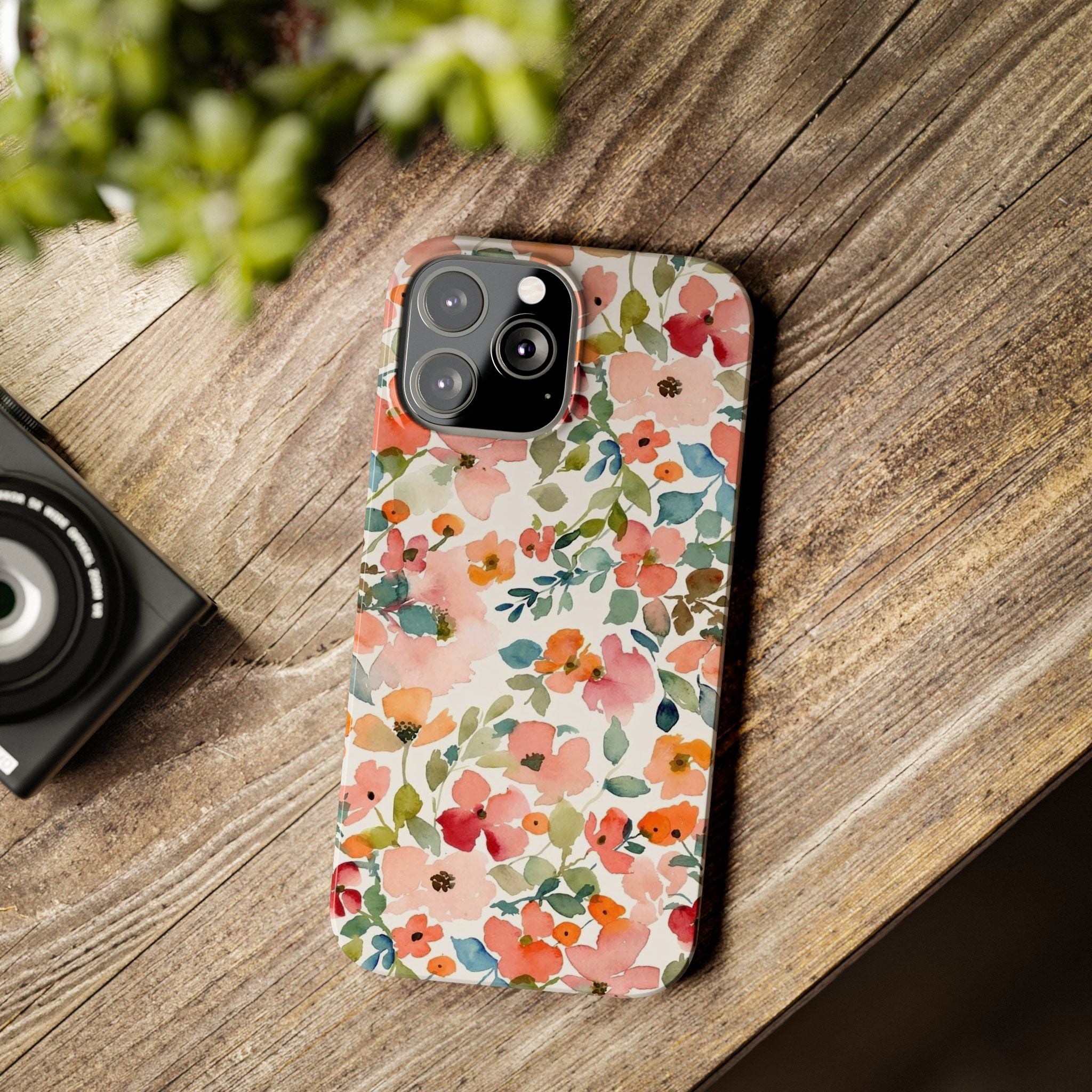 Pink & Coral Botanical Case
