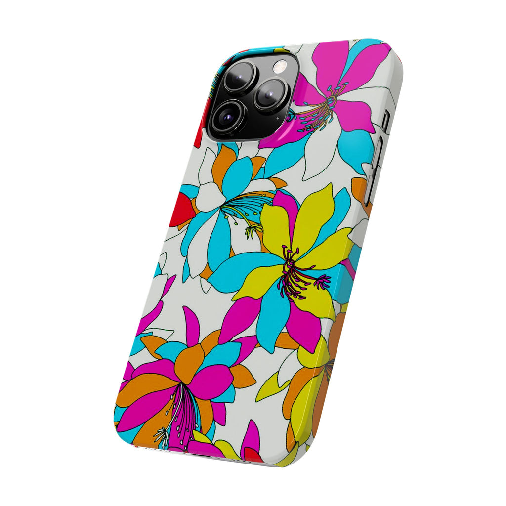 Layered Magenta Floral Case
