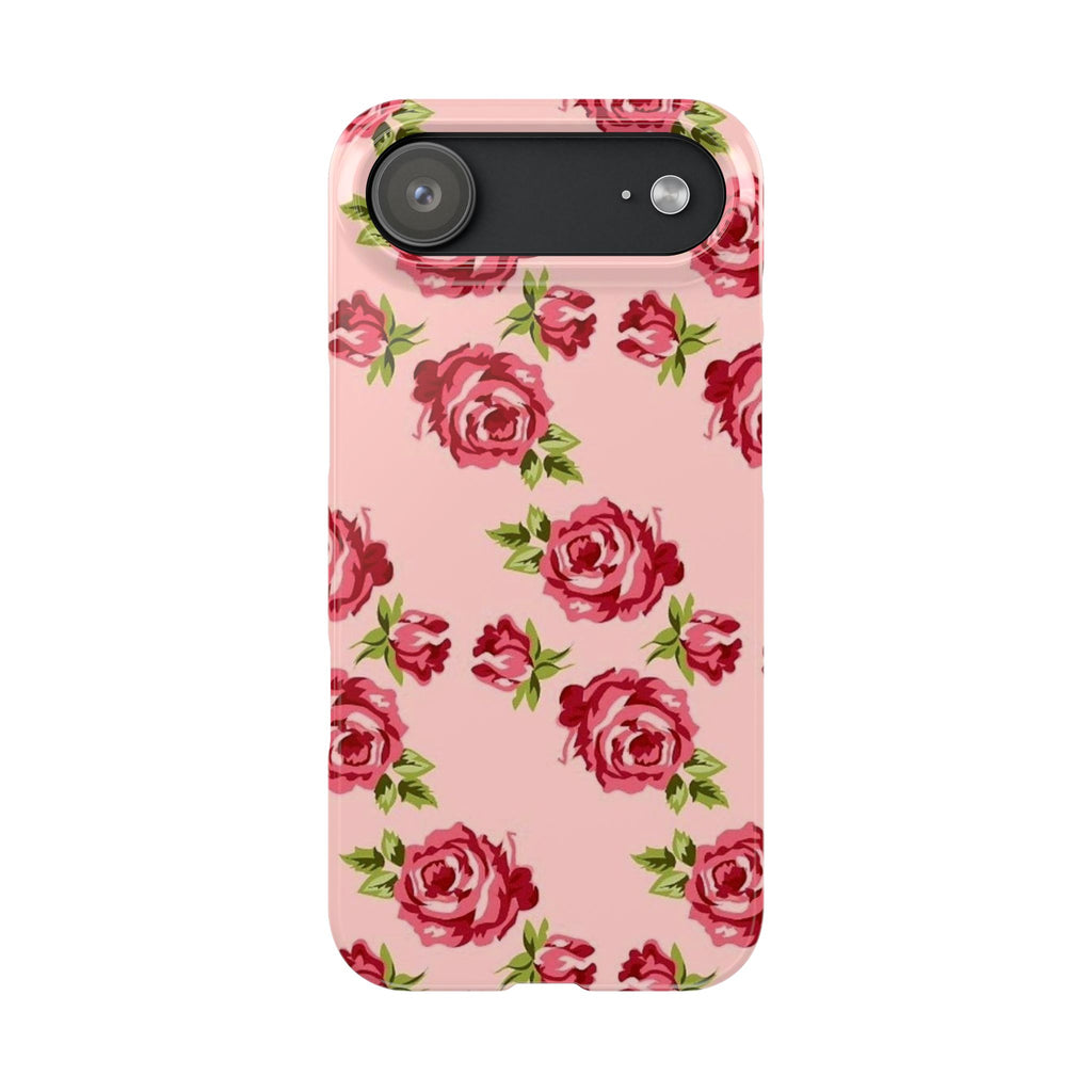 Pink Rose on a Pink Case