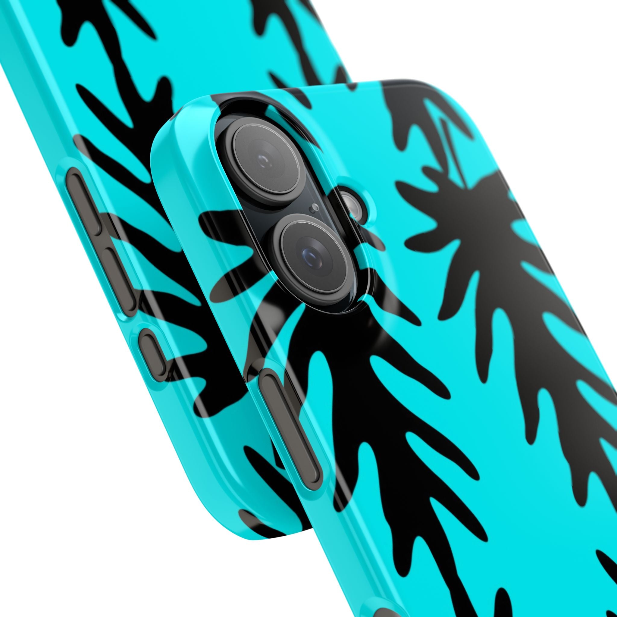 Black Thorn on Blue Case