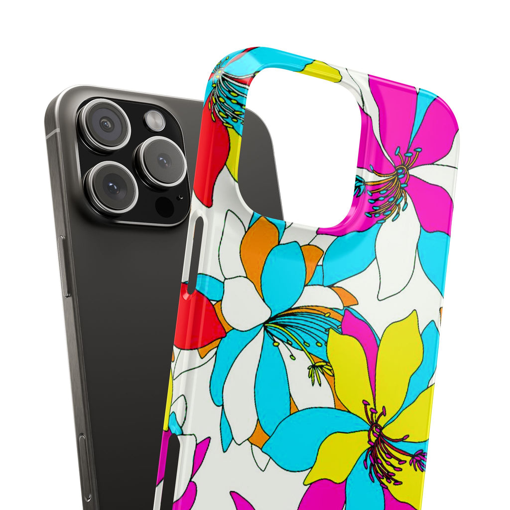Layered Magenta Floral Case