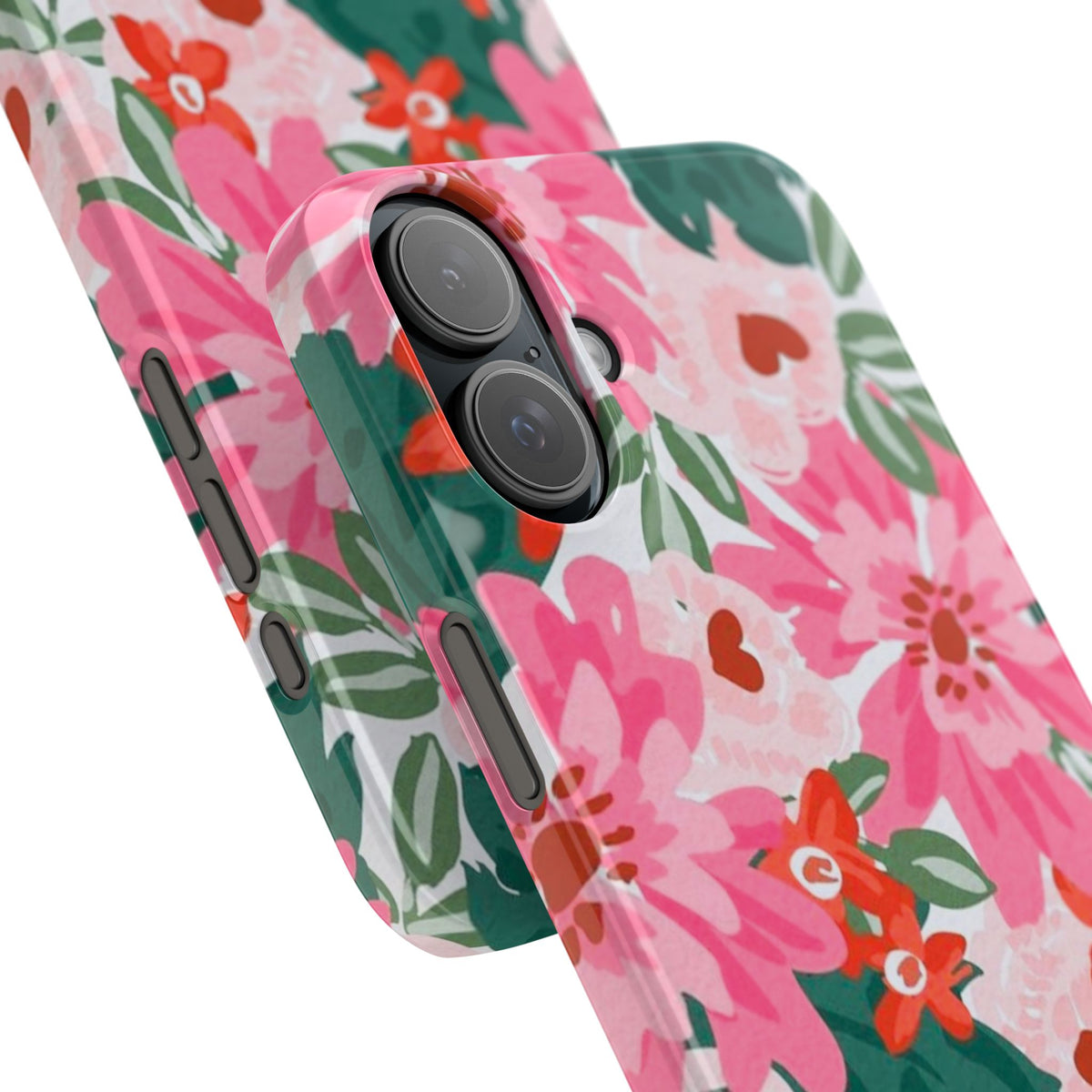 Pink Watercolor Garden Case