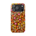 Brown Retro Floral Case