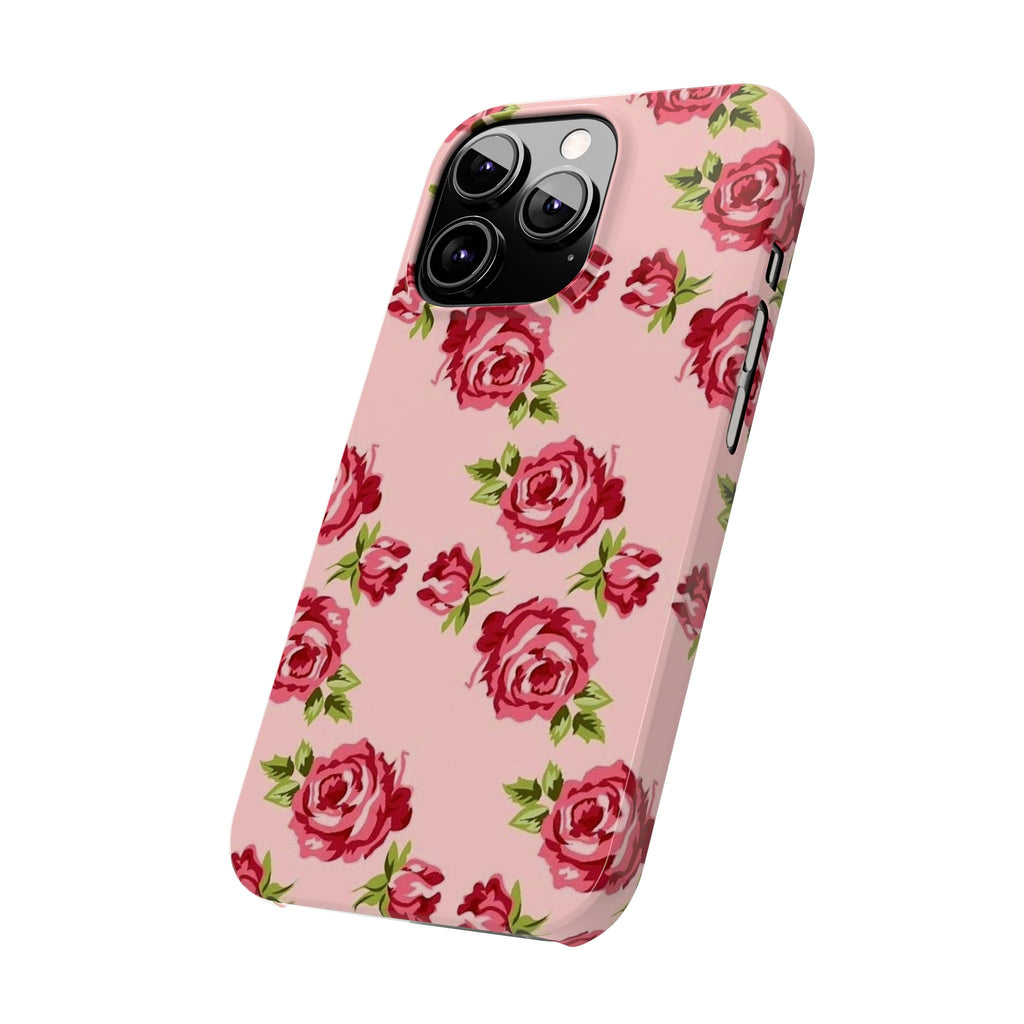 Pink Rose on a Pink Case