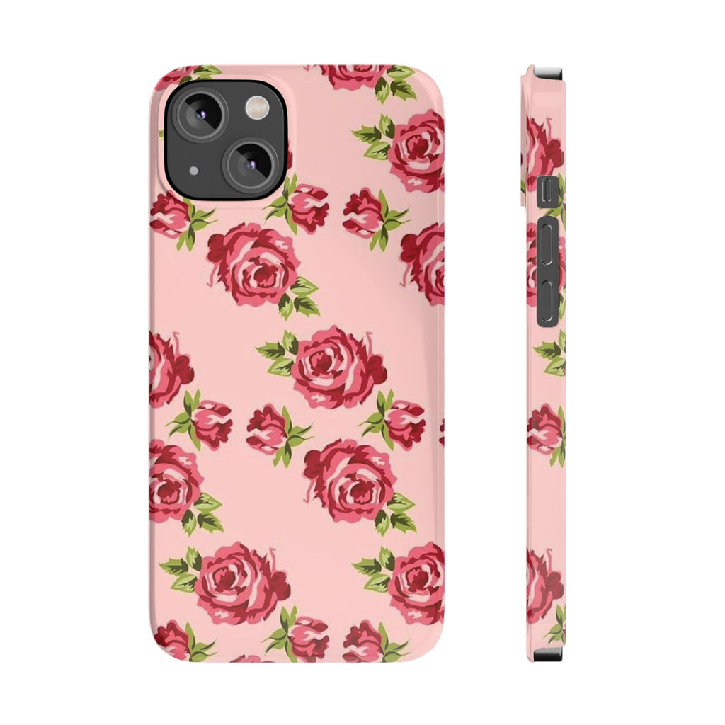 Pink Rose on a Pink Case