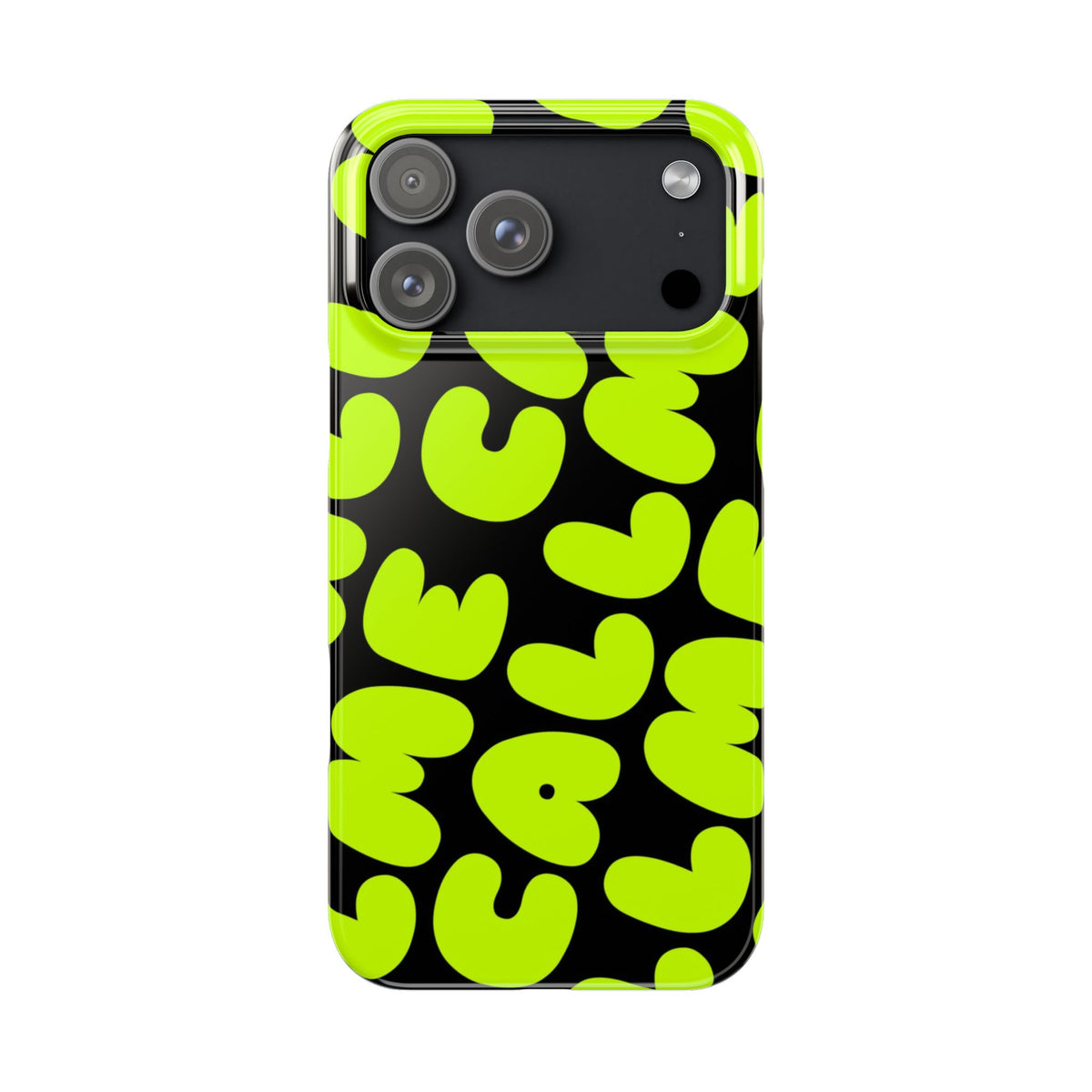 Call Me Neon Green Case