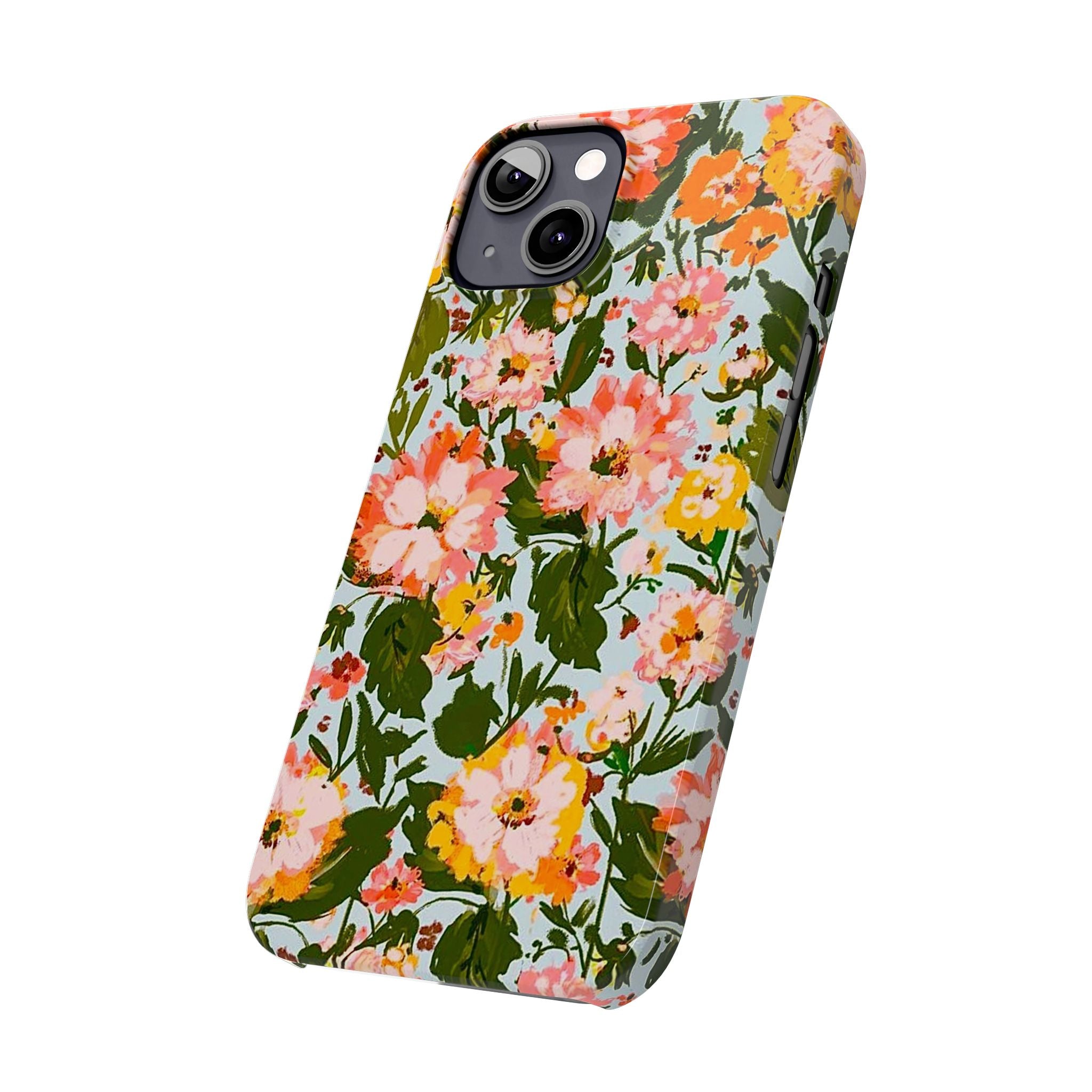 Pink & Orange Blossom Garden Case
