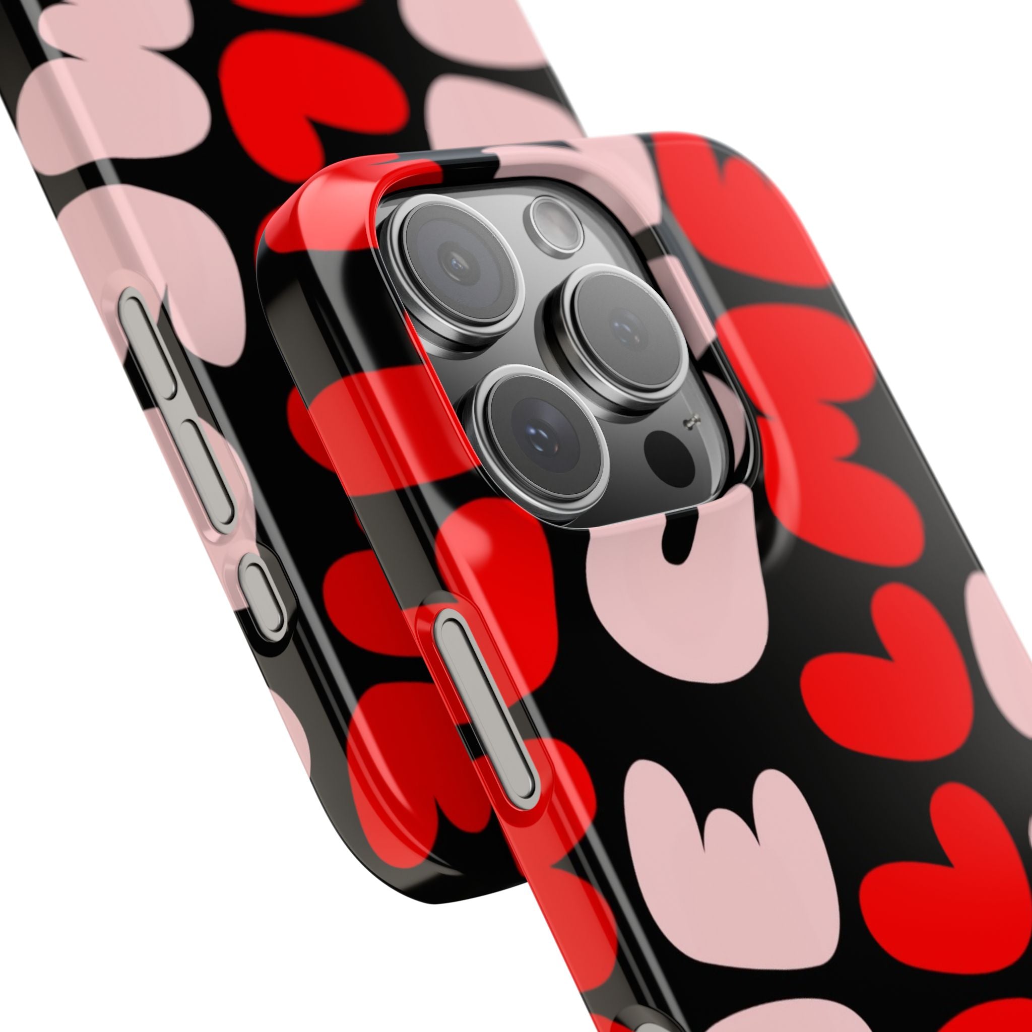 Call Me Pink and Red Phone Case