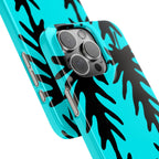 Black Thorn on Blue Case