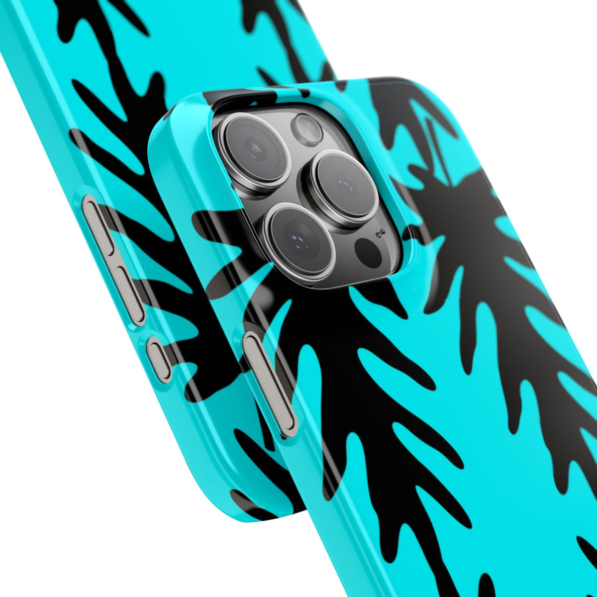 Black Thorn on Blue Case