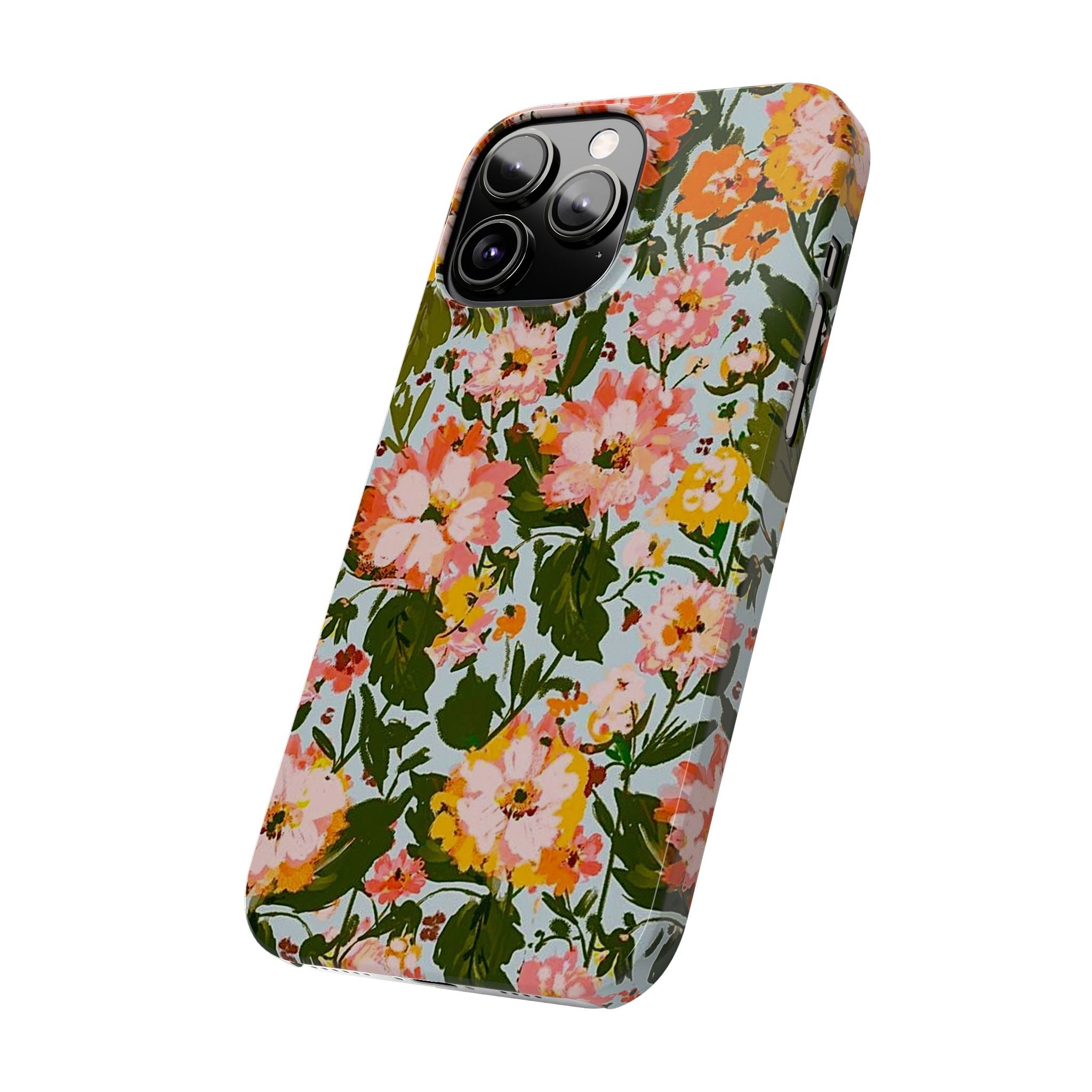 Pink & Orange Blossom Garden Case