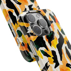 Yellow Green Abstract Case