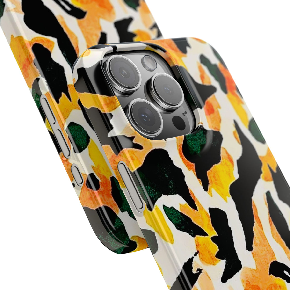Yellow Green Abstract Case