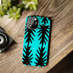 Black Thorn on Blue Case