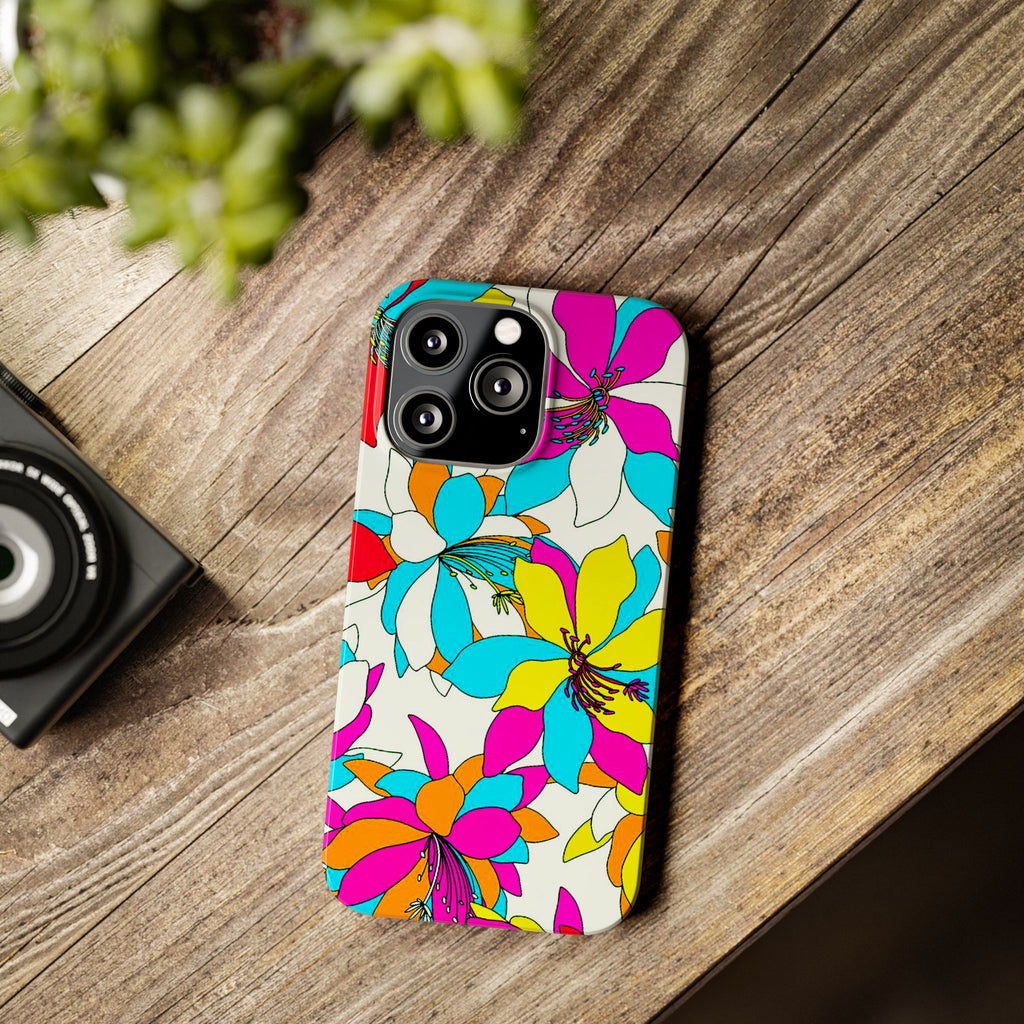 Layered Magenta Floral Case