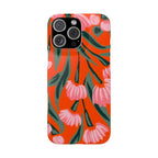 Pink Petal on Orange Case