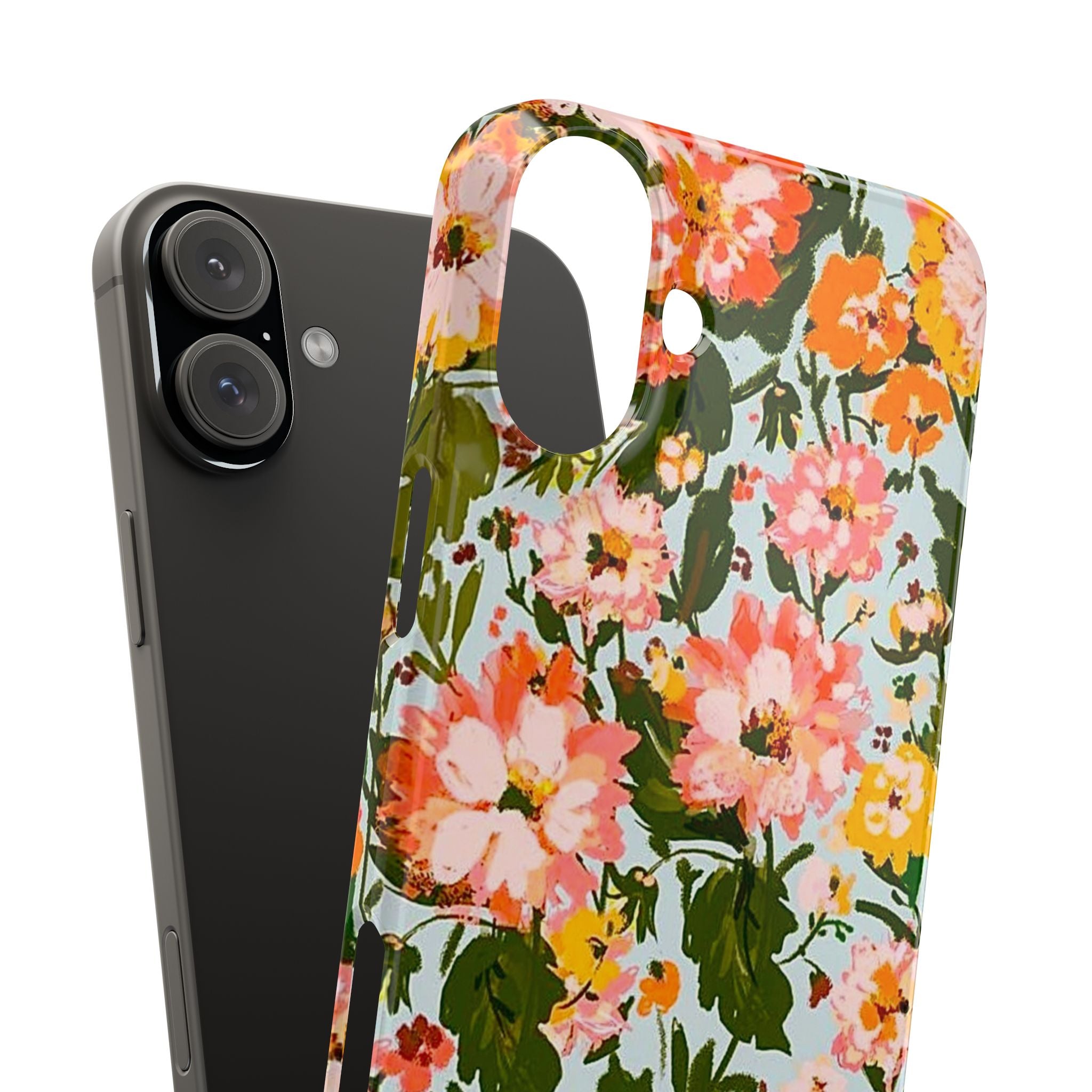 Pink & Orange Blossom Garden Case