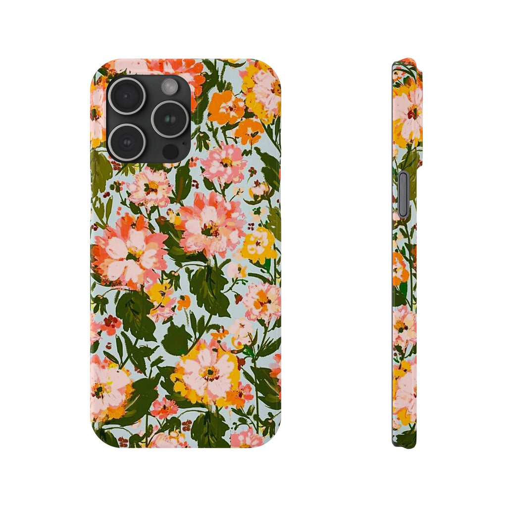 Pink & Orange Blossom Garden Case