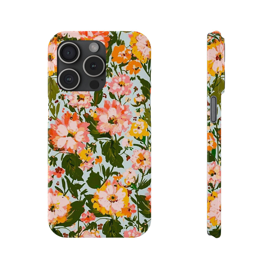 Pink & Orange Blossom Garden Case