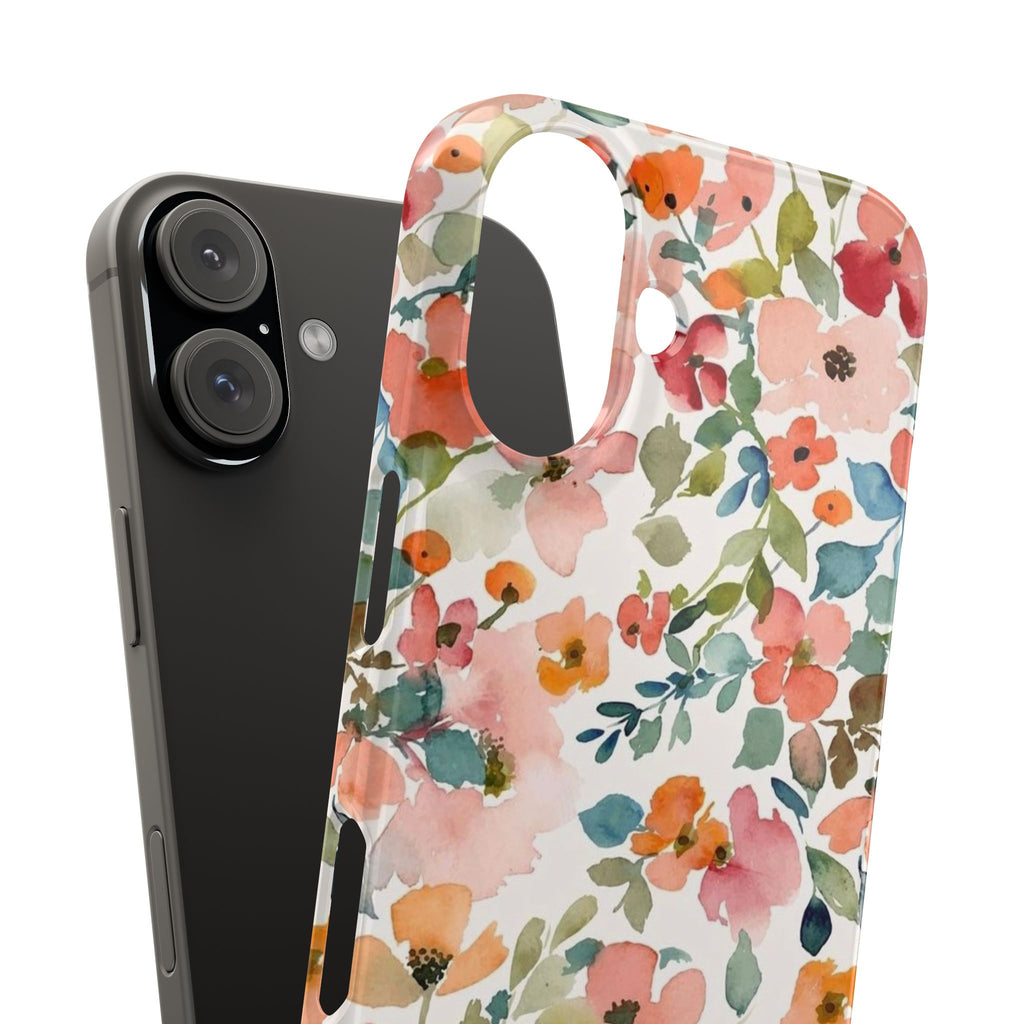 Pink & Coral Botanical Case